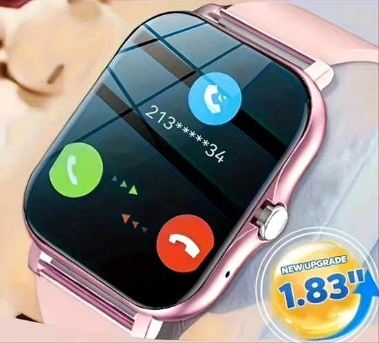 Montre Connectée Bluetooth Appels, Oxygène & Tension, Unisexe KESHUYOU Smart Watch 2025