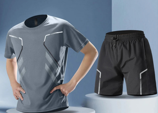 Ensemble Homme CHRLCK – T-Shirt + Short Respirants