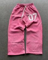 Pantalon Jogging Y2K Homme & Femme – Pantalon Cargo Tactique Camouflage avec Broderie, Cordon de Serrage.