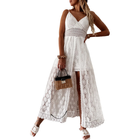 Body Femme Casual en Dentelle – Sans Manches