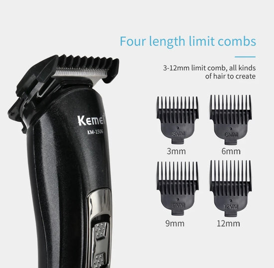 Kemei KM-1506 Rasoir Électrique 3 en 1