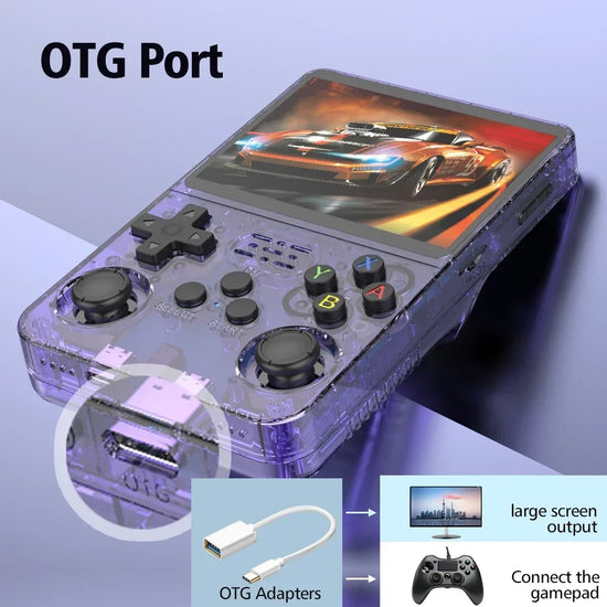 Console de Jeu Vidéo de Poche R36S