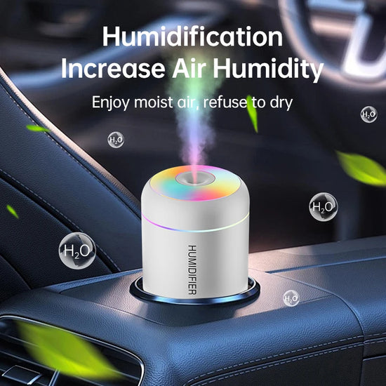 Mini Humidificateur d’Air 180ML – Diffuseur d’Arômes Électrique