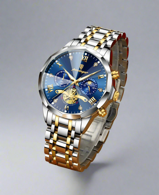 Montre Homme POEDAGAR Luxe – Chronographe Étanche Quartz