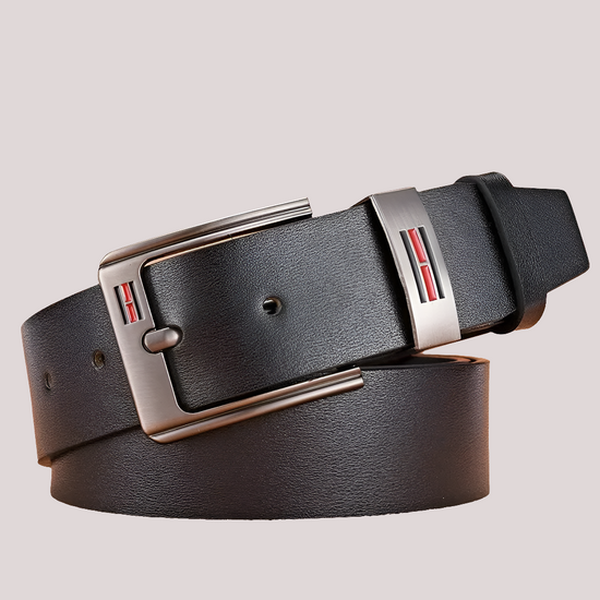 Ceinture Homme en Cuir Véritable – Boucle Haute Qualité