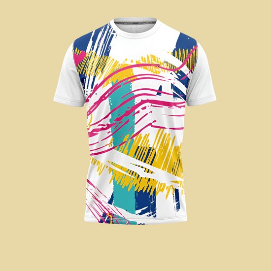 T-shirt Homme 3D Camouflage Graffiti – Haut Sport Respirant Col Rond