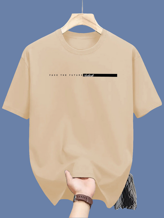 T-shirt Homme Été 100% Coton – Style Loose Fit Unisexe