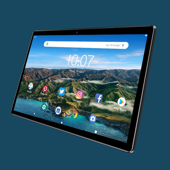 Tablette PRITOM 10" – Android 13 – 64 Go – Quad Core – WiFi, GPS & Appel Téléphonique 3G
