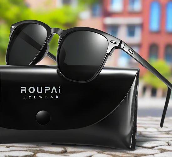 🕶️ Lunettes de Soleil Homme Rétro – Style, Protection & Confort