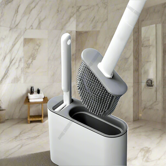 Brosse WC en Silicone Souple – Brosse Toilettes Murale Hygiénique