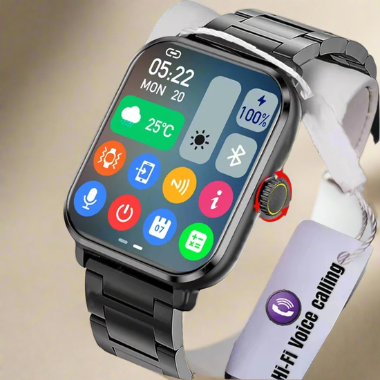 Montre Connectée 2.01” HD | Appels Bluetooth, Notifications & Modes Sport